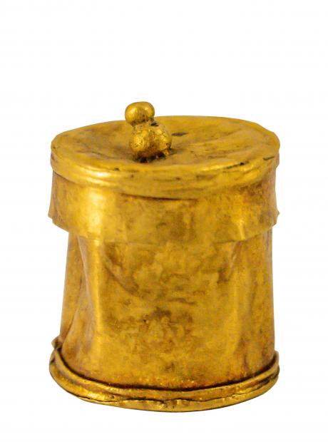 <h3>Relics of Lord Buddha</h3>  <p>A reliquary containing the relics of the Buddha was discovered from a monastic cell at Dharmarajika stupa, by Sir John Marshal during his excavation of the site in 1916. The casket contained an inscribed silver scroll which records the enshrinement of the relics of the Buddha in the Dharmarajika stupa.</p>